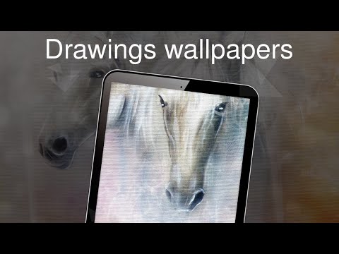 Drawings wallpapers 4k Video