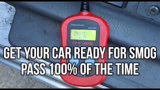 How To Get Your Car Ready For a Smog Check – Pass 100% Of The Time – I/M Drive Cycle Ready