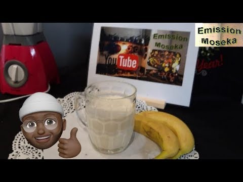 Recette Cocktail banane lait coco
