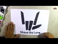How To Draw The Shear The Love Logo
