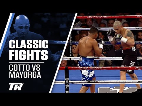 Cotto Makes Mayorga Quit | CLASSIC BOXING HIGHLIGHTS