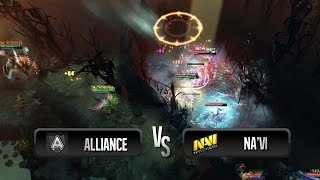 Battle at Roshan's pit by Na'Vi vs Alliance @ MLG Columbus