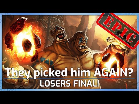 EPIC Losers FINAL! They pick him AGAIN?? - Heroes of the Storm