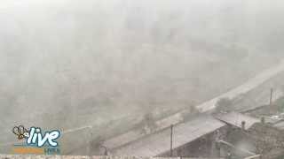 preview picture of video 'Nevicata del 7 Aprile 2015 a Minervino Murge'