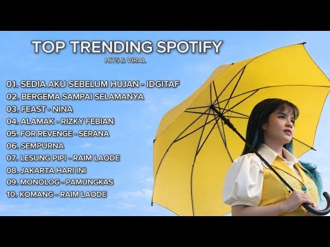 TOP HITS PLAYLIST SPOTIFY INDONESIA 2025 || SEDIA AKU SEBELUM HUJAN - IDGITAF #lagupopindonesia