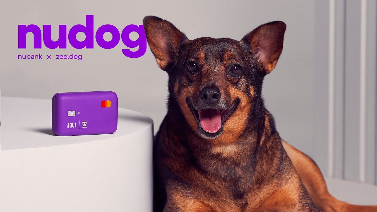 Nubank lança o NuDog, um cartão de borracha para cachorros