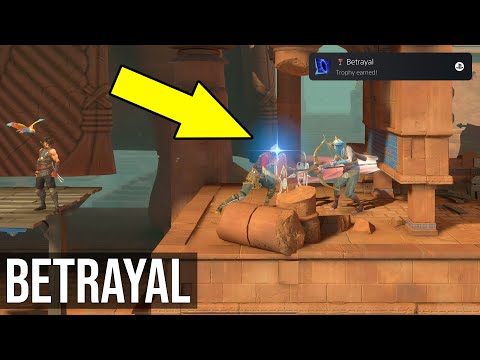 Betrayal Trophy (Eliminate An Enemy With The Dimensional Claw) - Prince of Persia The Lost Crown