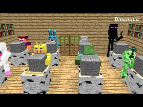 FNAF Monster School: Build Battle Sculptors - Minecraft Animation