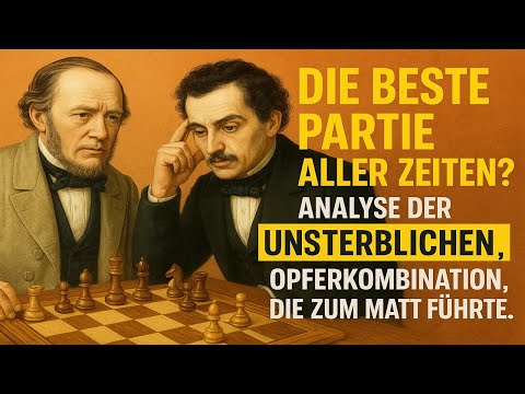 Die beste Partie aller Zeiten? Analyse der unsterblichen Opferkombination, die zum Matt führte.