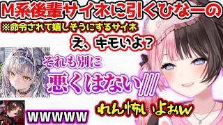 M系後輩銀城サイネが怖すぎてれん君に助けを求めるひなーの【ぶいすぽっ！切り抜き】