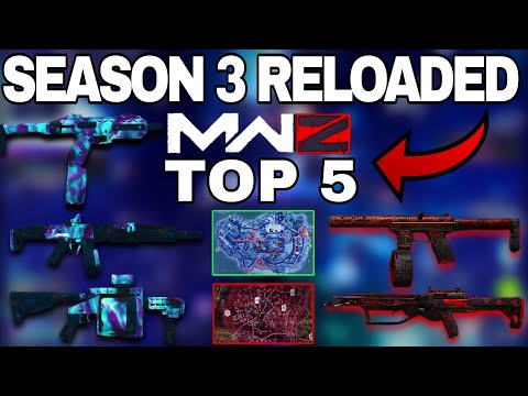 Top 5 Best Weapon in MW3 Zombies After Season 3 reloaded.