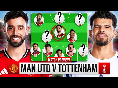 4 Wins In A Row?! How Do We STOP Solanke? Man United vs Tottenham Tactical Preview