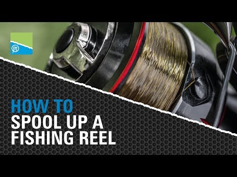 Tackle Room Tips - How To Spool Up A Fishing Reel