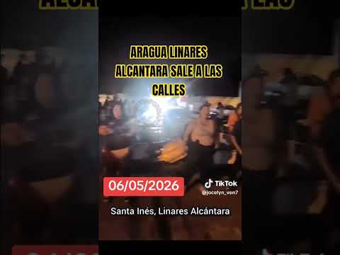 🚨 ¡ARAGUA EXPLOTA! Santa Rita y Linares Alcántara en la calle por apagones.