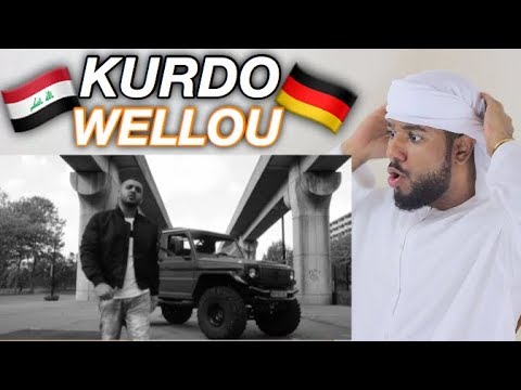 ARAB REACTION TO GERMAN RAP BY KURDO - WELLOU **I LOVE IT**