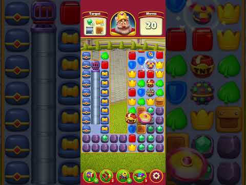 Statisfying Destroy Royal Match Level 1845 #games #royalmatch #music #short #statisfying #destroy