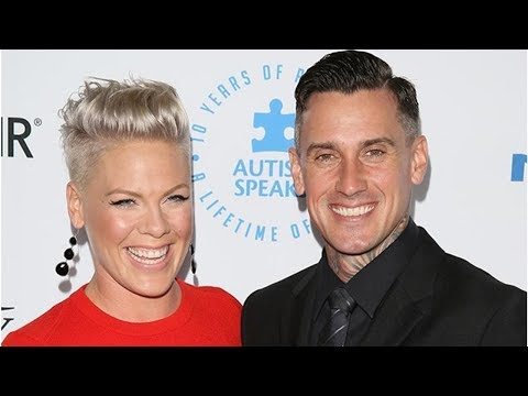 Pink's husband Carey Hart’s message for 'parenting police' after sharing motorbike with baby Jameson