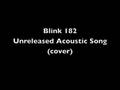 Blink 182 - unreleased acoustic song cover (I DON ...