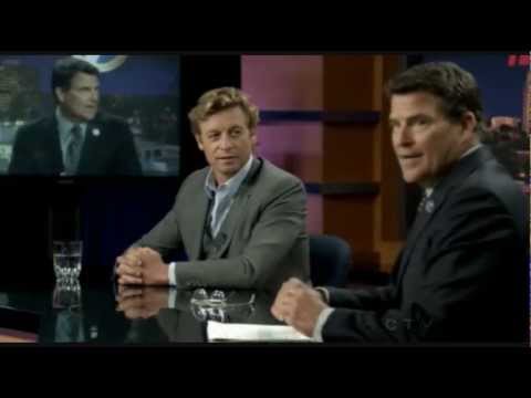 the mentalist 5x7 Patrick Jane on live television