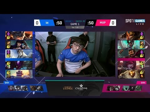 [11.06.2017] KT vs MVP [LCK Summer 2017] Highlights Game 1 | KT Rolster vs MVP