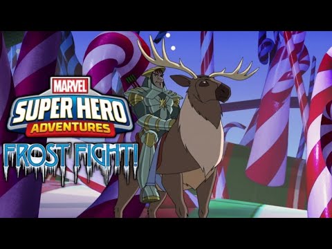 Ironman wants to go to Alfheim to prove that Santa isn't real. | Super Hero Adventures: Frost Fight!