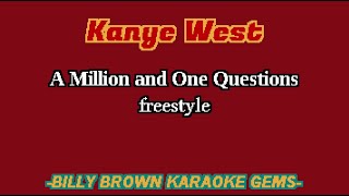 karaoke Kanye West - A Million and One Questions freestyle (BBKG072)
