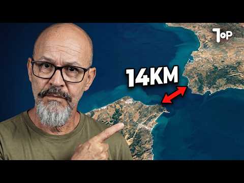 Why is it IMPOSSIBLE to build a bridge between Europe and Africa?