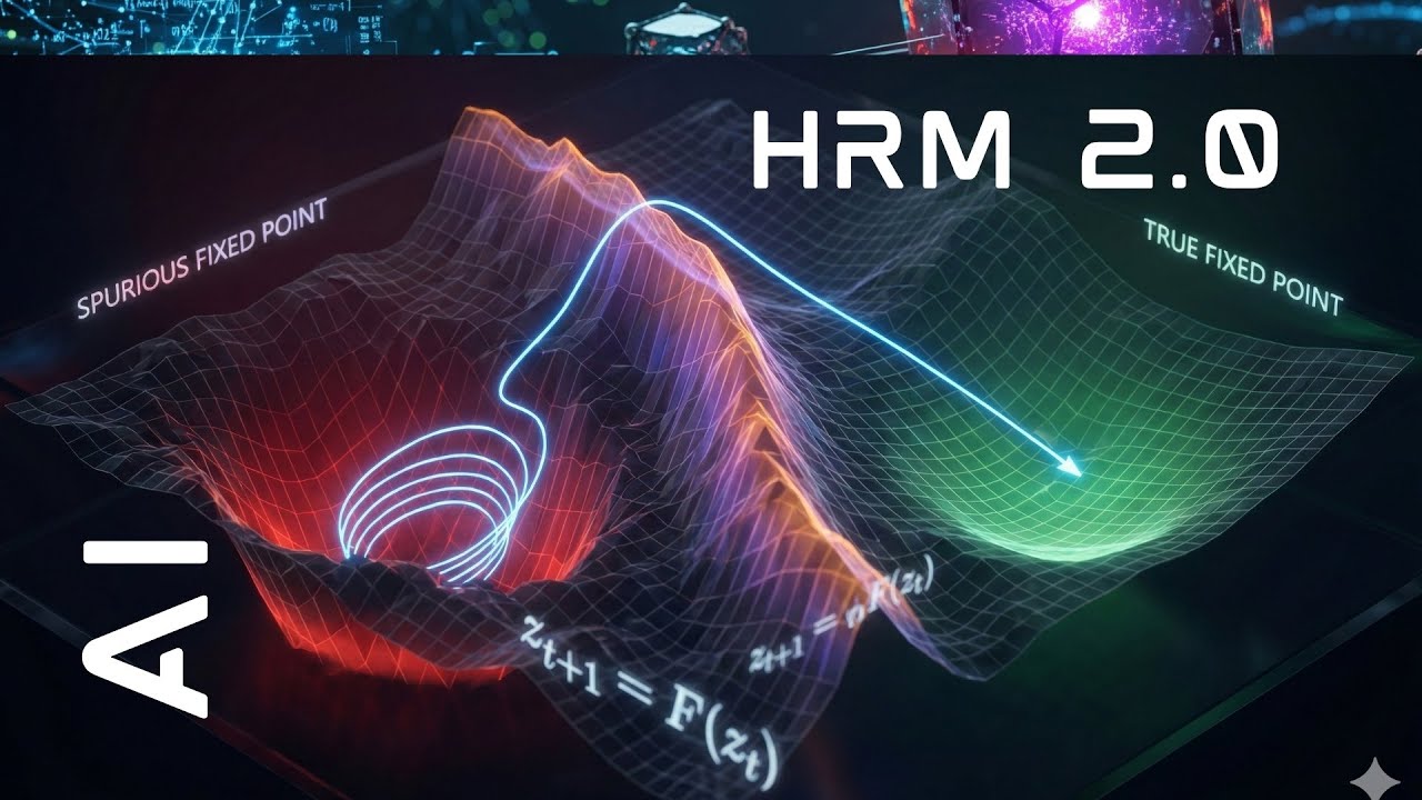 Hierarchical Reasoning HRM 2.0: NEW Attractor Dynamics in AI
