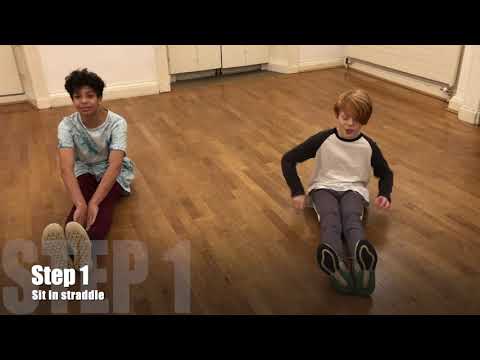 BACK SPIN TUTORIAL | Breakdancing Tutorial for Kids, BY KIDS | ZooNation Trained