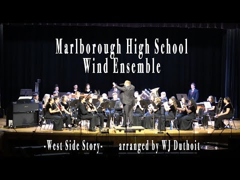 MHS Wind Ensemble Performs West Side Story Medley (Winter Concert 2018)