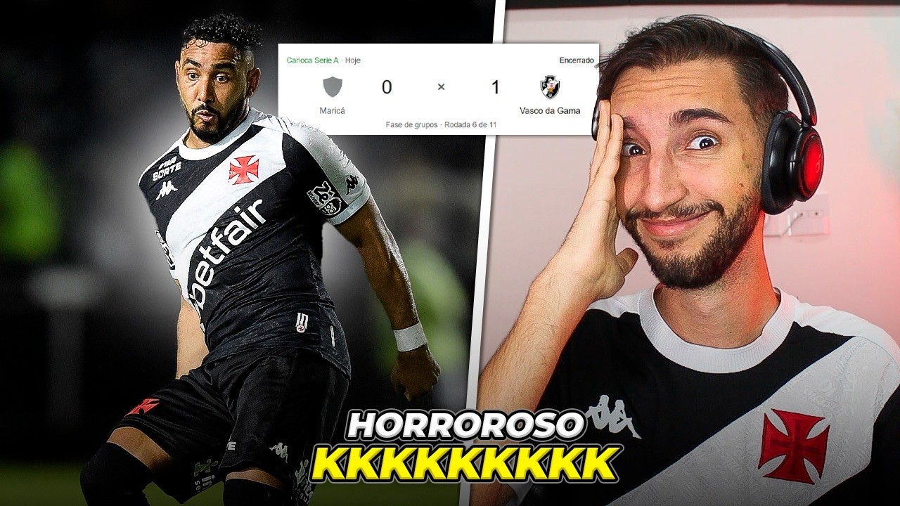 Vasco 1 x 0 Maricá - JOGO HORROROSO, CREDO! KKKKKKKKKK
