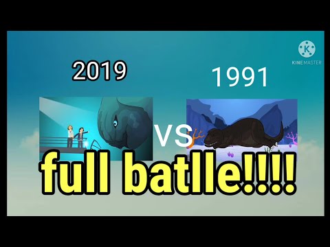 Godzilla vs king ghidorah the musical 2019 vs 1991