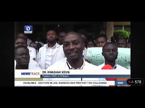 ARD JUTH Peaceful match for the release of Dr  Ganiyat Popoola