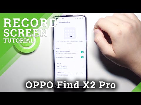 Front Camera during Screen Recording - OPPO Find X2 Pro & Screen Recorder