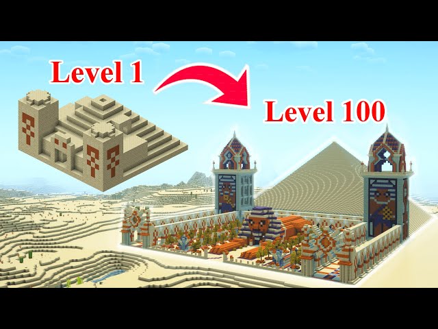 Minecraft Java Desert Temple Map Desert Temple Overhaul Minecraft Map