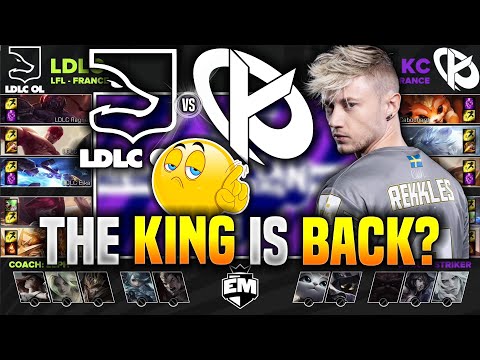 REKKLES THE KING IS BACK? - KC vs LDLC GAME 4 EUROPEAN MASTER FINALS
