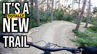 Testing out this REBUILT TRAIL in The Peak District.