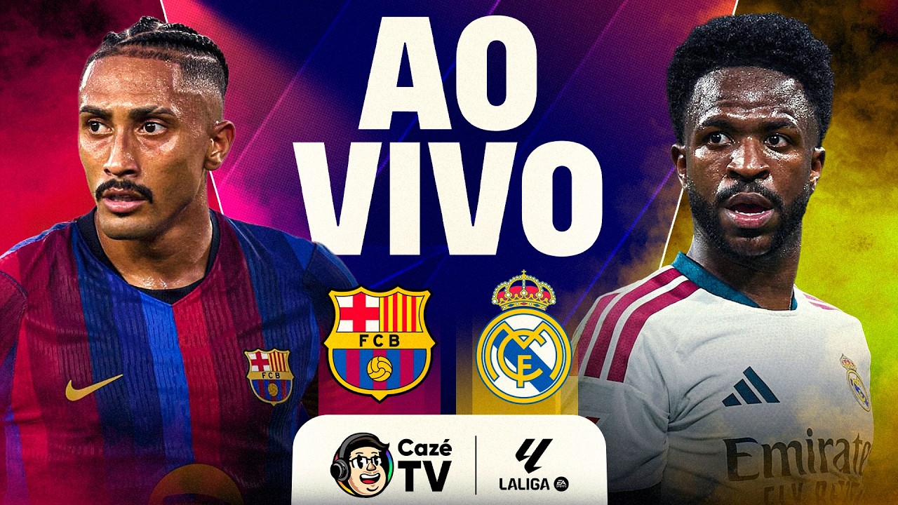 AO VIVO: BARCELONA X REAL MADRID | LALIGA 26/27 | 10ª RODADA