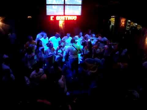 Bateria Tubatuque no Escritório Bar