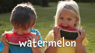 Summertime Foods! Learn the Names of Summer Food for Kids gameplay video by icortado,  duration