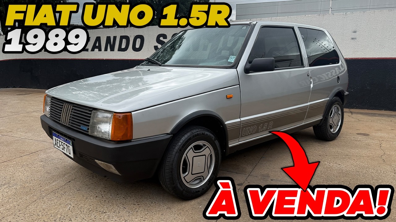 FIAT UNO 1.5R 1989 * À VENDA *