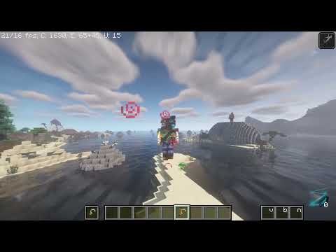 Nicolas Vera - Minecraft  1.16.5 epic fight mod working with dungeons gear and ice & fire mod. visual bug armors