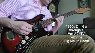 Video thumbnail for 1960s Japanese Zim Gar/Teisco Guitar | NO TALKING Demo by Rhylan Morgan