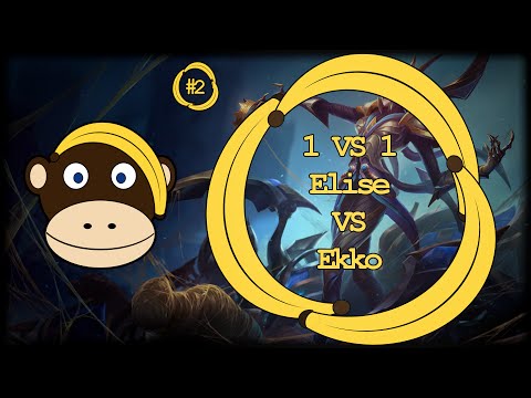 LOL - 1 VS 1 - Elise VS Ekko  #2
