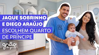 JAQUE SOBRINHO E DIEGO ARAÚJO APAIXONADOS PELO QUARTO DE PRÍNCIPE DO JOHN