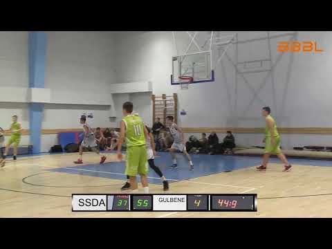 SSDA 2004 VS Gulbene 2004 | BBBL boys U16
