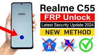 Realme C55 (RMX3710) Google Account Bypass ANDROID 13 (Without Computer)
