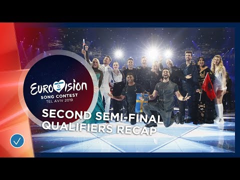 RECAP: All the qualifiers of the second Semi-Final - Eurovision 2019
