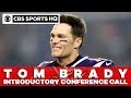 Tom Brady being introduced by the Tampa Bay Buccaneers via conference call | CBS Sports HQ