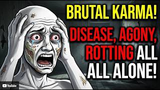 🔴BRUTAL KARMA! The Heavy Price of a Narcissist's Lust: Disease, Agony, and Rotting All Alone!